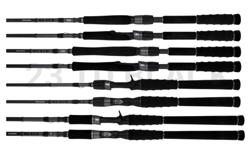 Daiwa 23 TD Black Graphite Rods + Gift