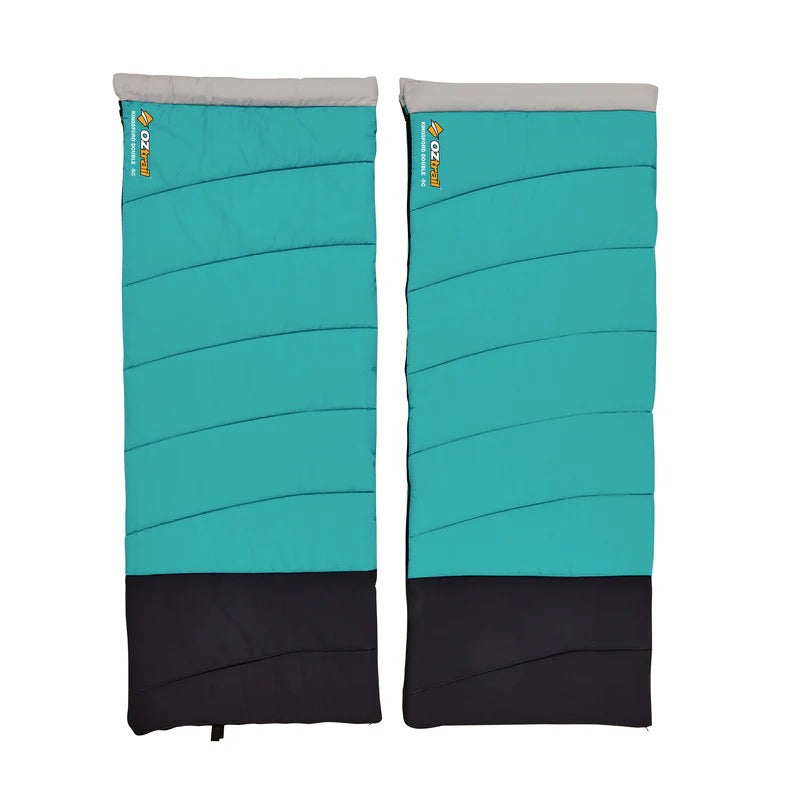 OZTRAIL KINGSFORD DOUBLE SLEEPING BAG +5