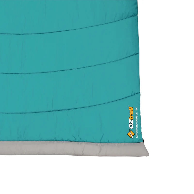 OZTRAIL KINGSFORD DOUBLE SLEEPING BAG +5