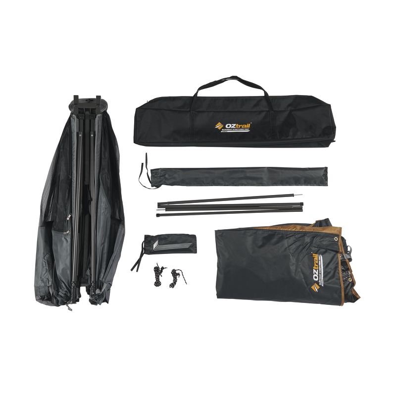 Oztrail BlockOut Easy Fold Stretcher Tent Single