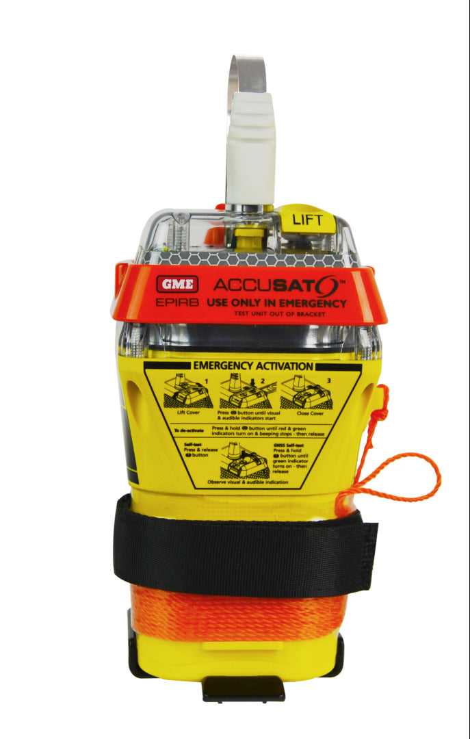 GME - MT605GAUS - 406MHz GNSS EPIRB - Manual Activation