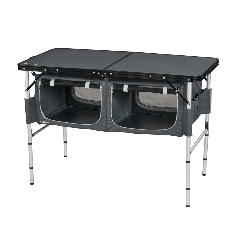 Oztrail Folding Table with Storage