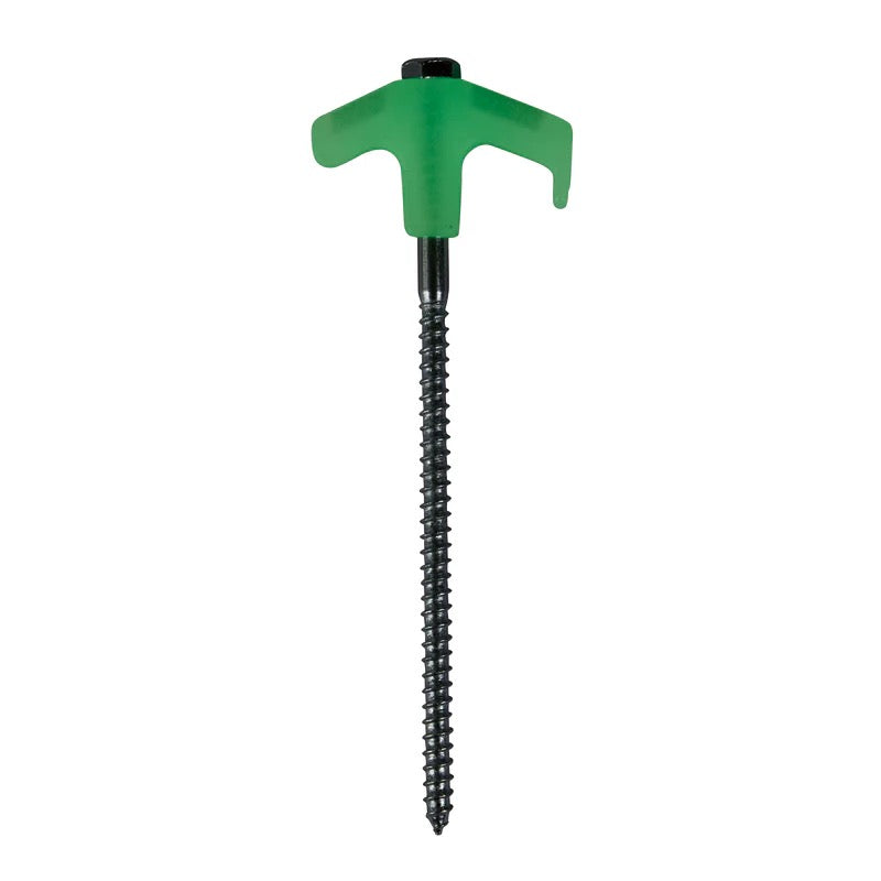 OZTRAIL TENT PEG SCREW-IN SET 25 PIECE GLOW IN DARK