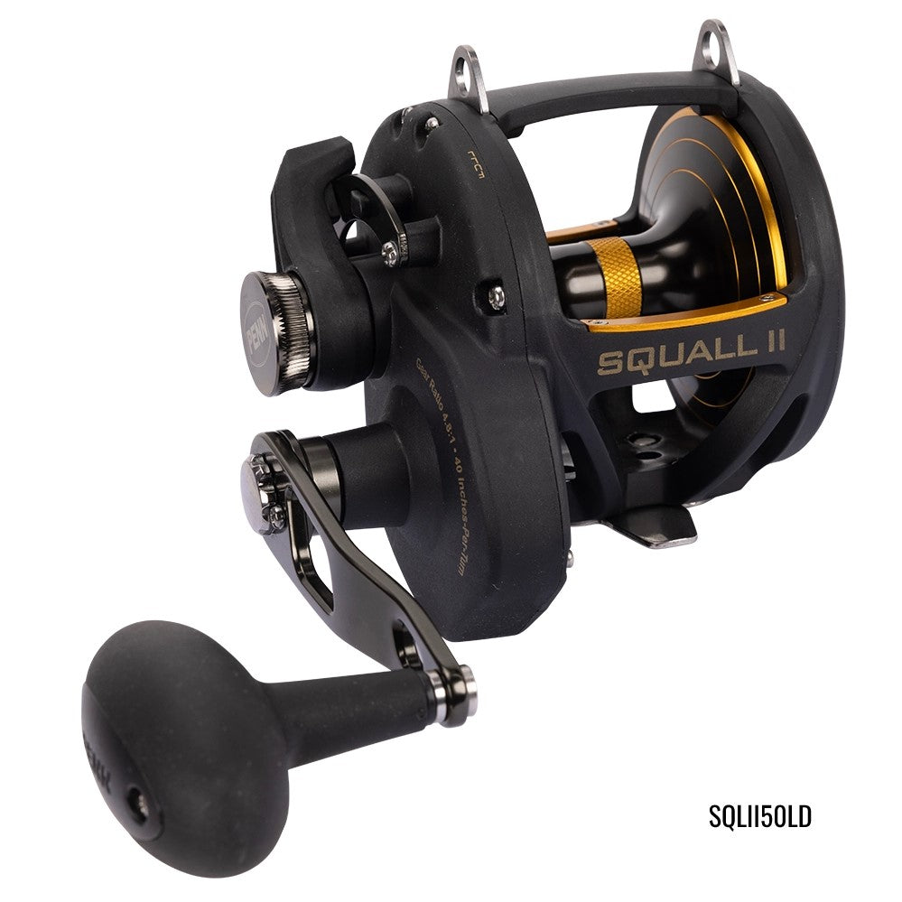 Penn Squall II Lever Drag Overhead Reels