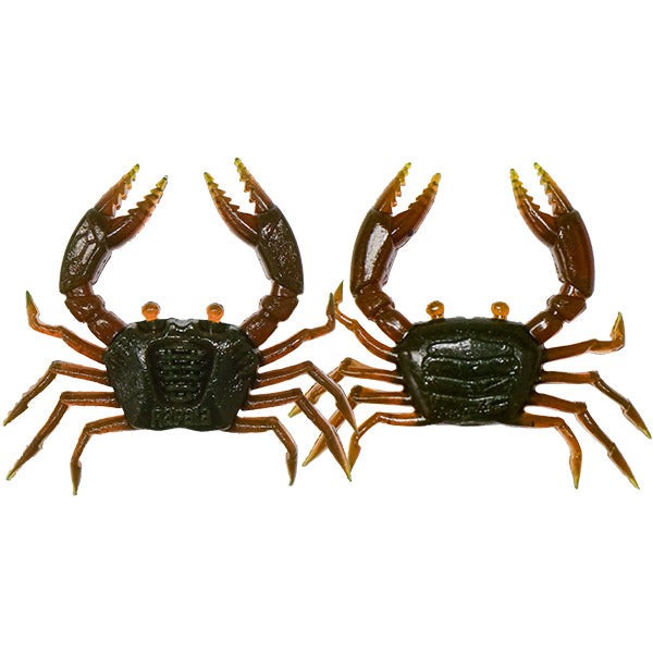 Rapala Crush City Trickster 1.5in Crab Soft Plastic Lures