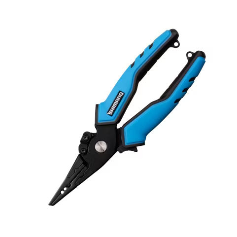 SHIMANO 7.5in ALLOY SPLIT RING PLIER WITH CUTTER