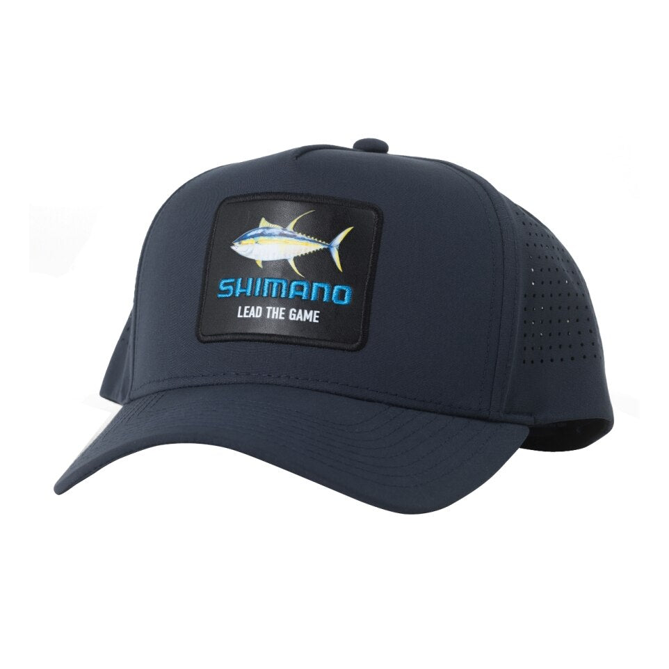 SHIMANO TRUCKER CAP LTG YELLOWFIN NAVY