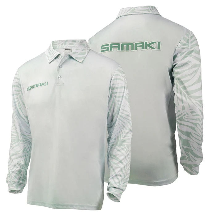 Samaki Havana Sage Adult Fishing Shirts Clearance