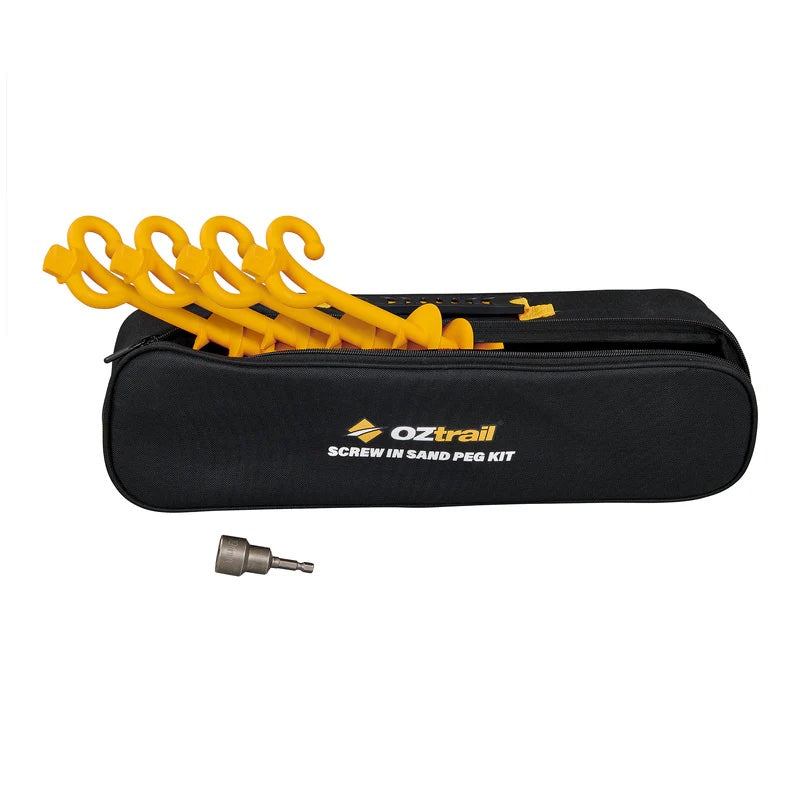 OZTRAIL SCREW-IN SAND PEG 6 PIECE
