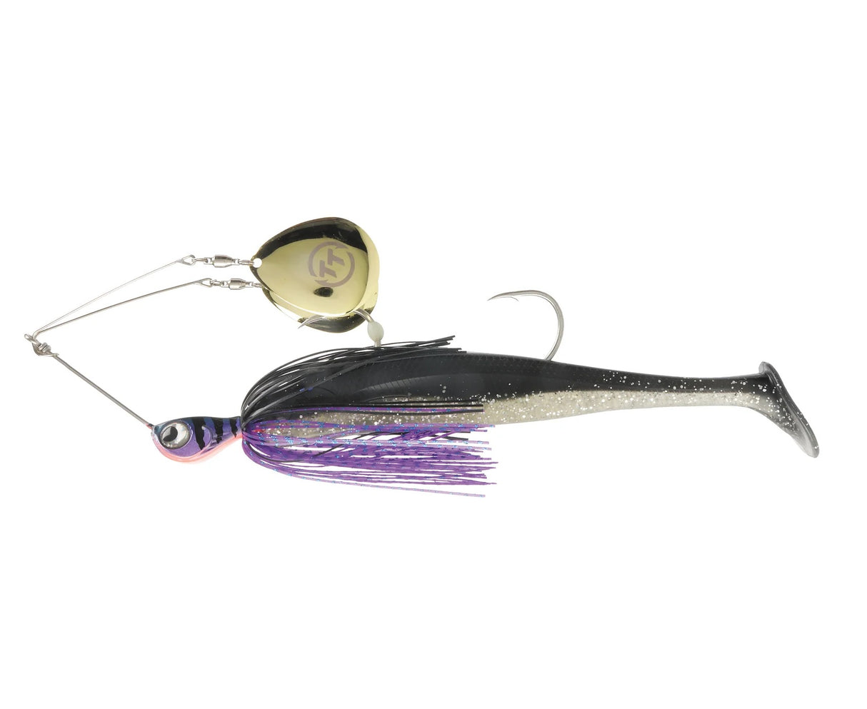 TT Tornado + 1oz Mega Twin Spin Spinnerbait Lures