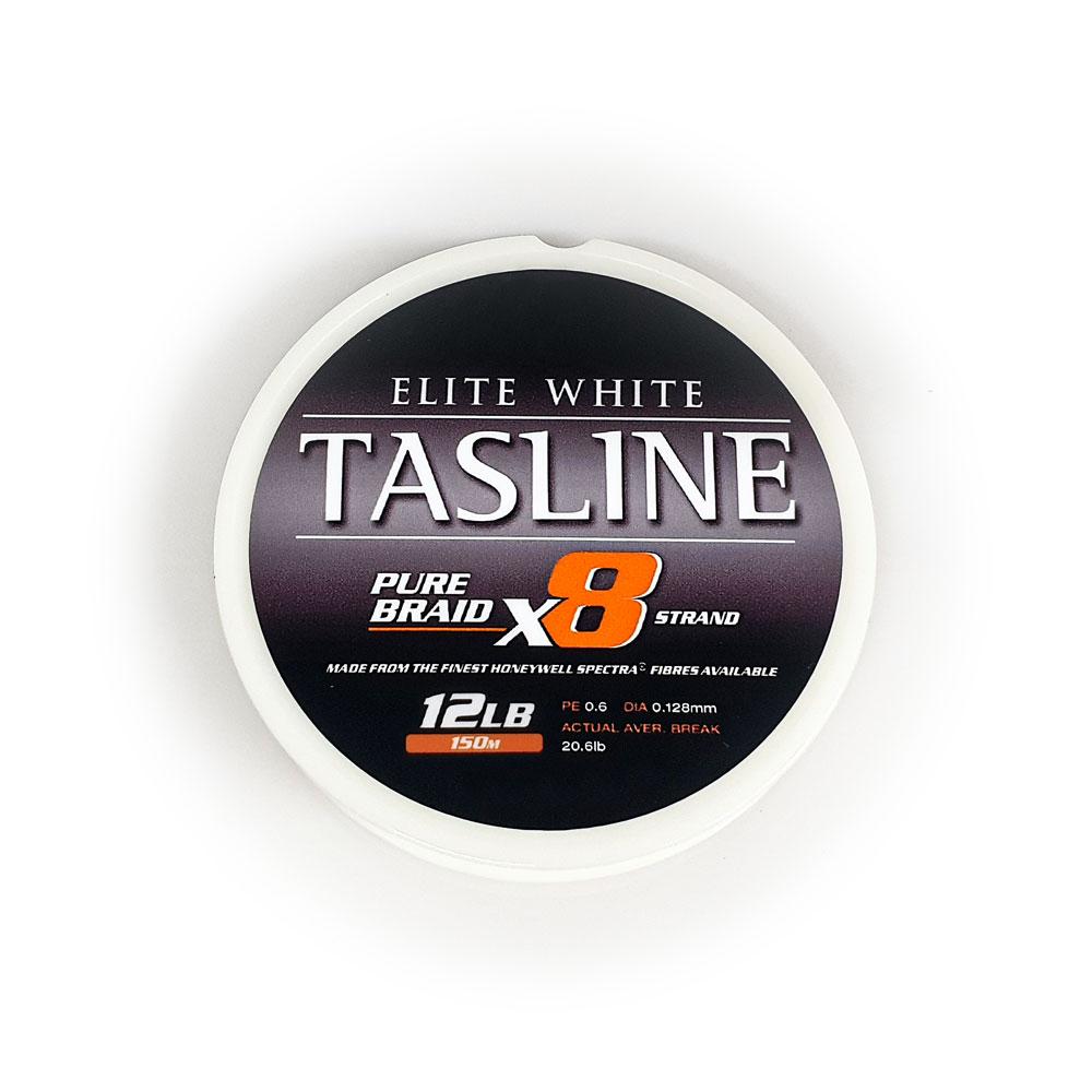 Tasline Elite White 150m Spools