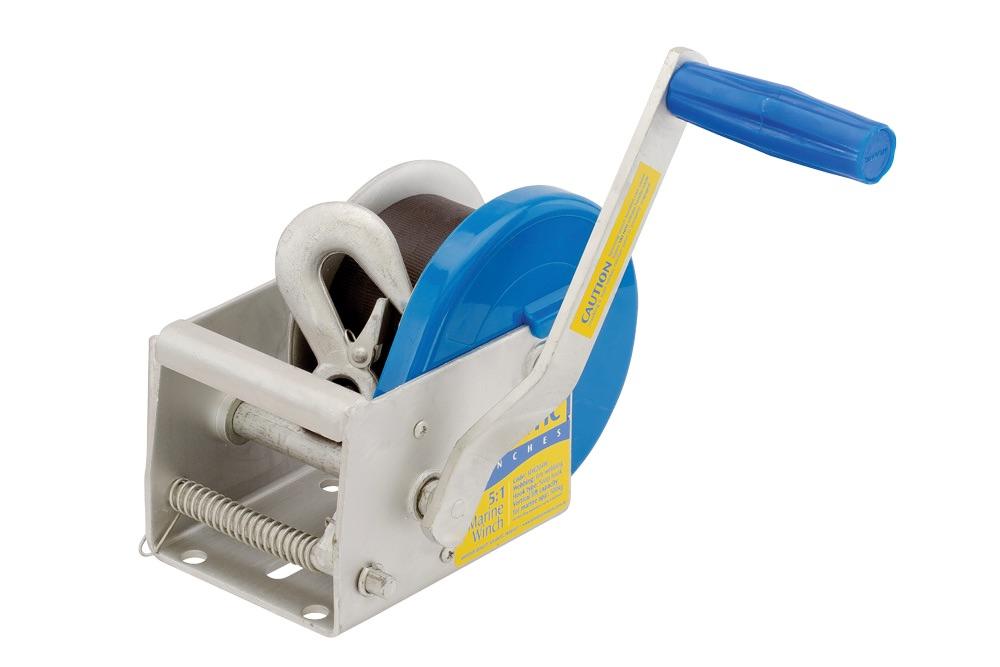Atlantic Trailer Winch 5:1 With Strap 211922
