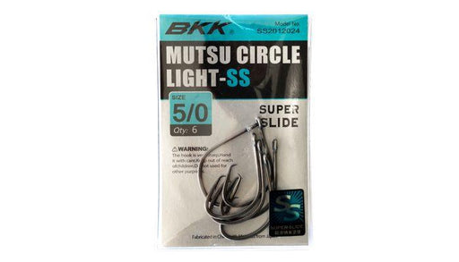 BKK Mutsu Light Circle Bait Hooks