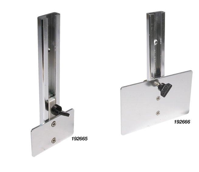 BLA Flat Alloy Sliding Transducer Brackets