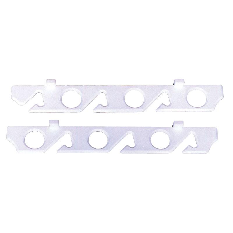 BLA White Polymer Storage Racks