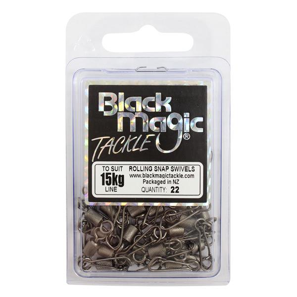 Black Magic Round Snap Economy Pack Swivels