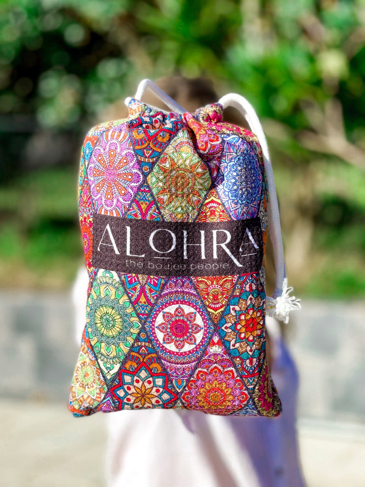 Alohra Sand Free Beach Towels Bohemian Rapsody