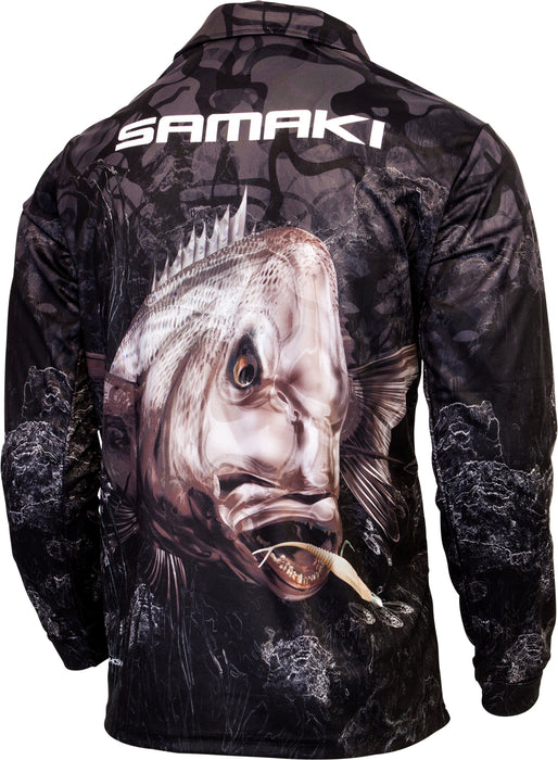 Samaki Salty Snapper Jnr Fishing Shirts