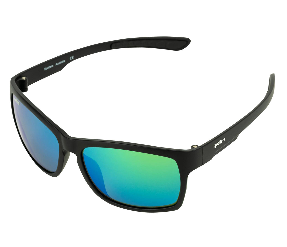 Spotters Savage Matt Black Frame Sunglasses