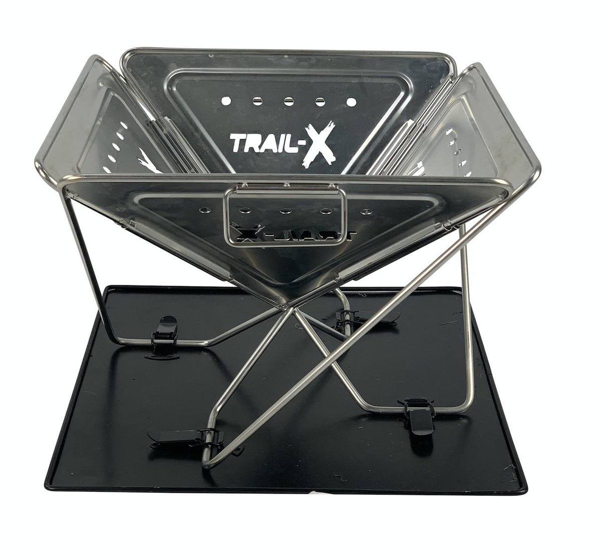 Trail-X Regular Stainless Steel Large BBQ Fire Pit