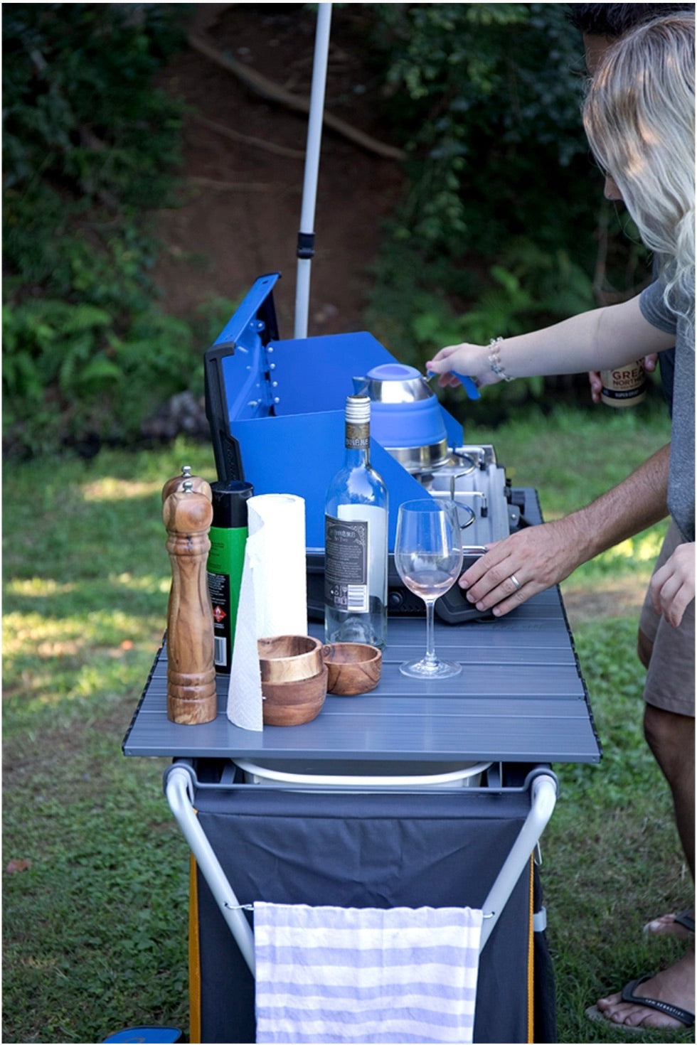 Oztrail Deluxe Kitchen With Sink