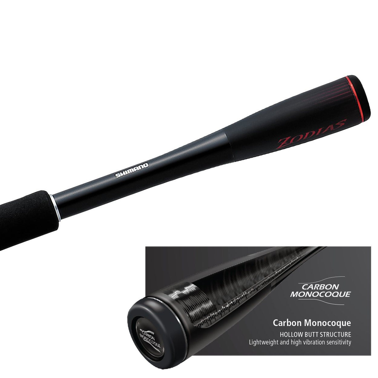 Shimano Zodias JDM 2020 Graphite Rods