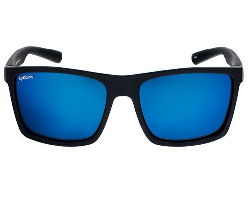 Spotters Riot Matt Black Frame Sunglasses