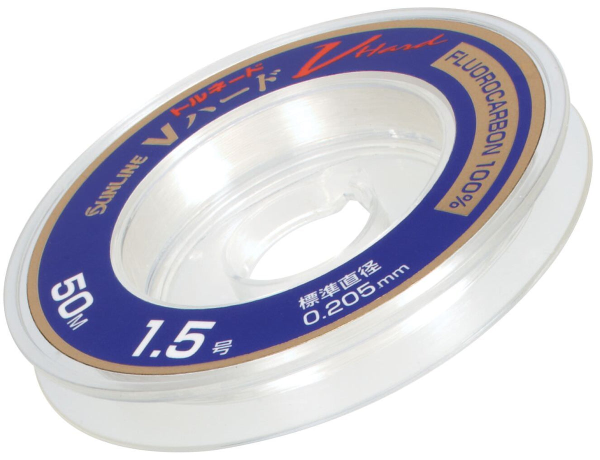 Sunline Fluorocarbon Leader Tornado V Hard Version 2 50m #12 Sunline Fluorocarbon Leader Tornado V Hard Version 2 50m #12