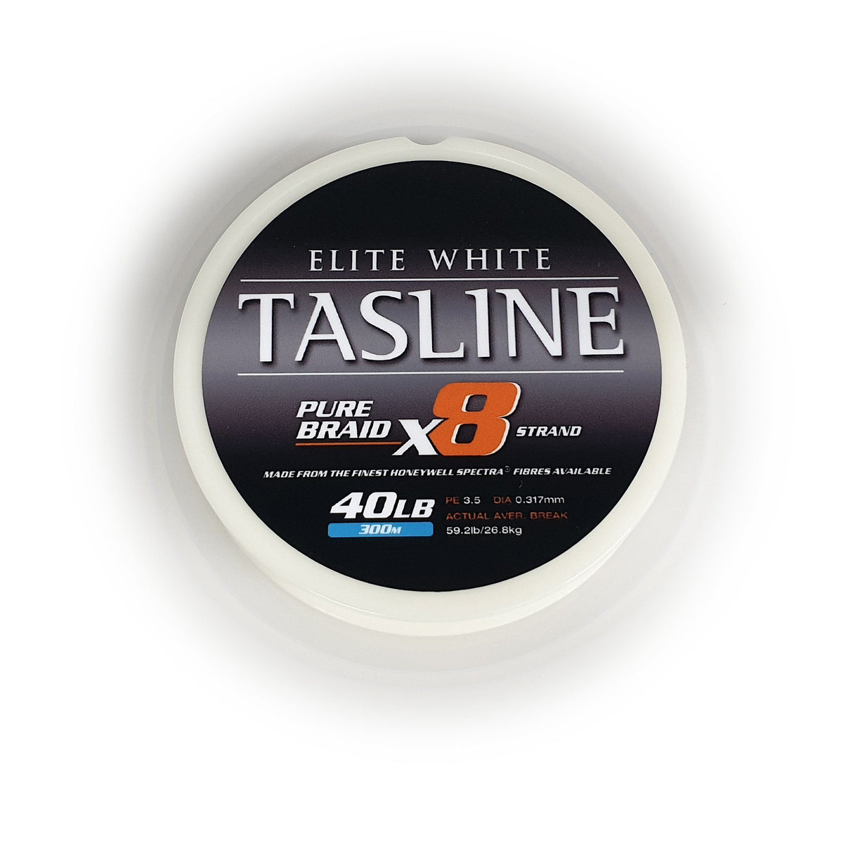 Tasline Elite White 300m Spools