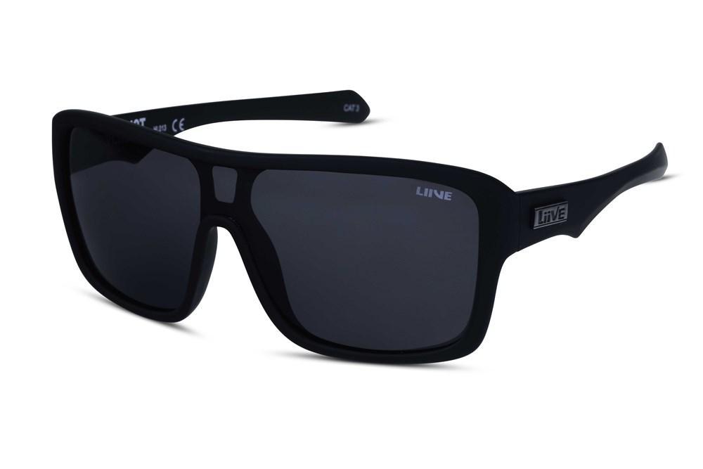 Liive Verdict Polar Matt Black Frame Sunglasses