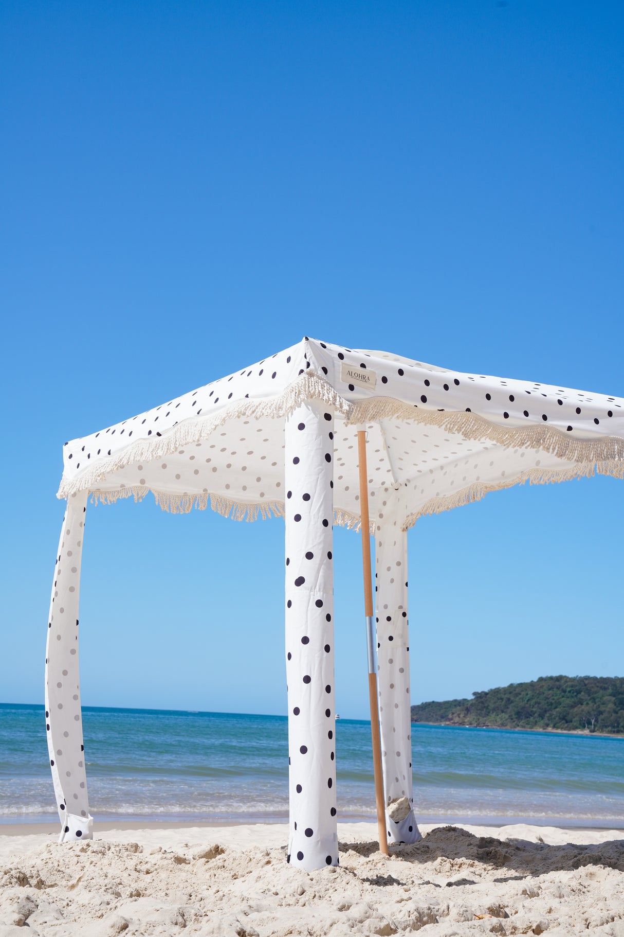 Alohra Deluxe Beach Cabana Speckled White