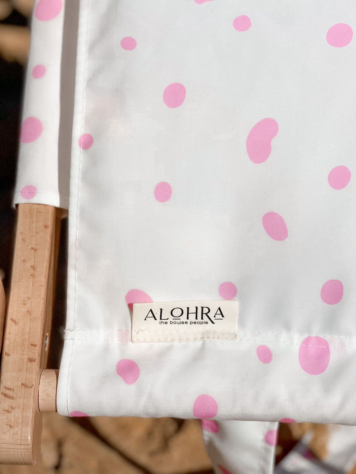 Alohra Bondi Reclining Beach Chair Speckled Pink Pre