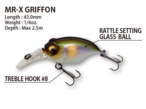 Megabass SR-X Griffon Lures