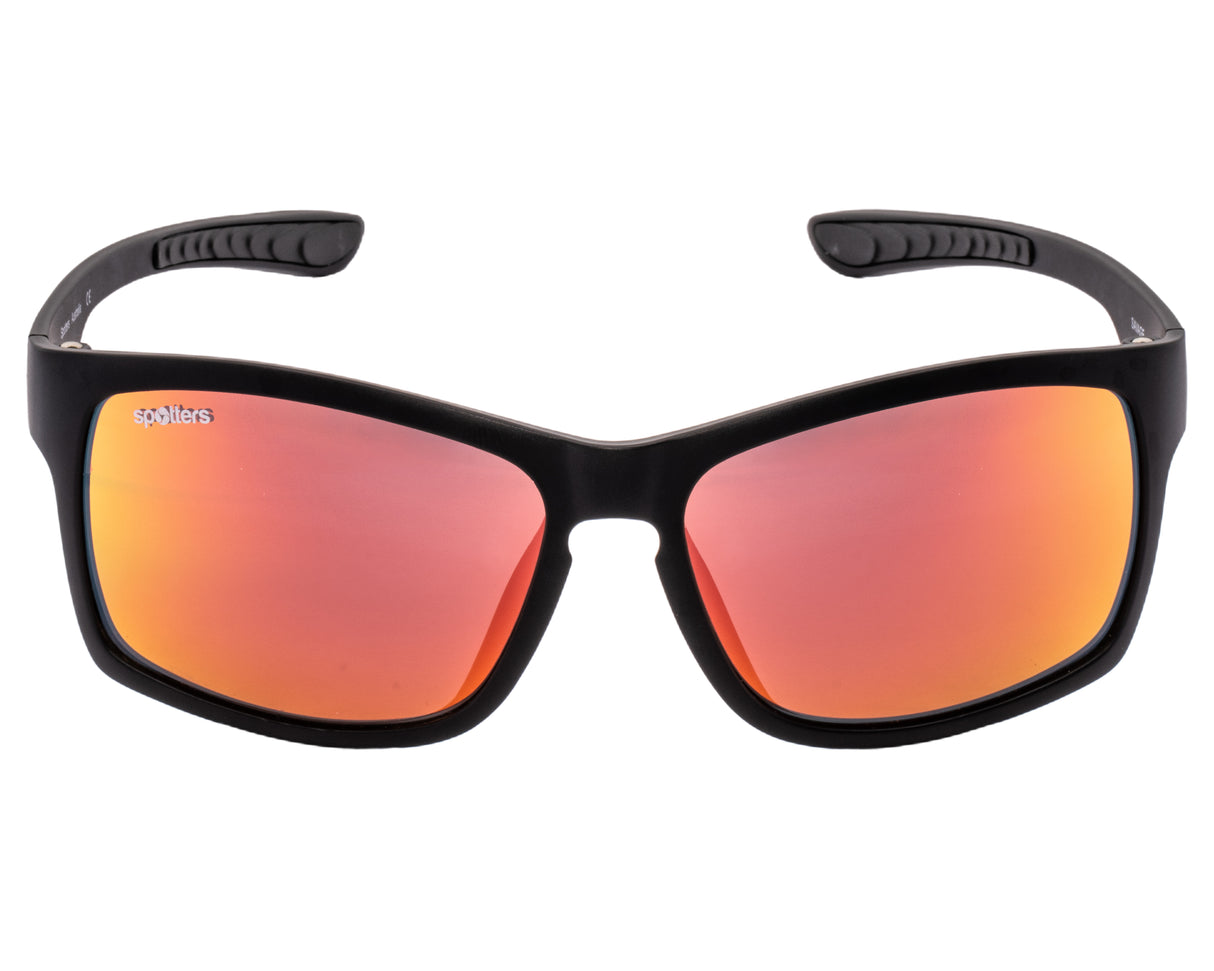 Spotters Savage Matt Black Frame Sunglasses