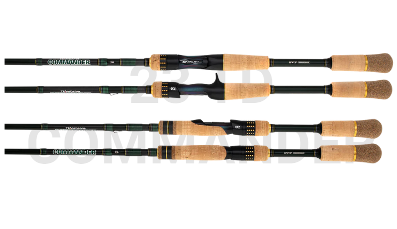 Daiwa 23 TD Commander Graphite Rods