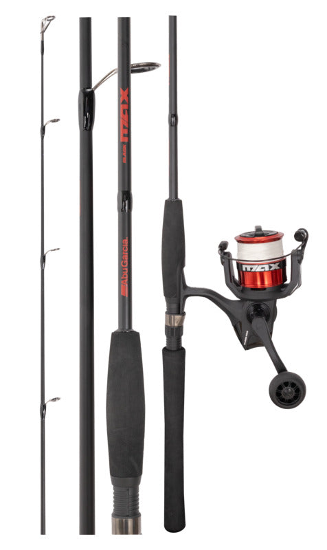 black max combo spinning Abu X 7' 1 pc Light The Max X Spinning Combo leverages technology from the Zenon and Revo line of spinning reels such as the asymmetric body design Spinning Rod Abu Garcia Black