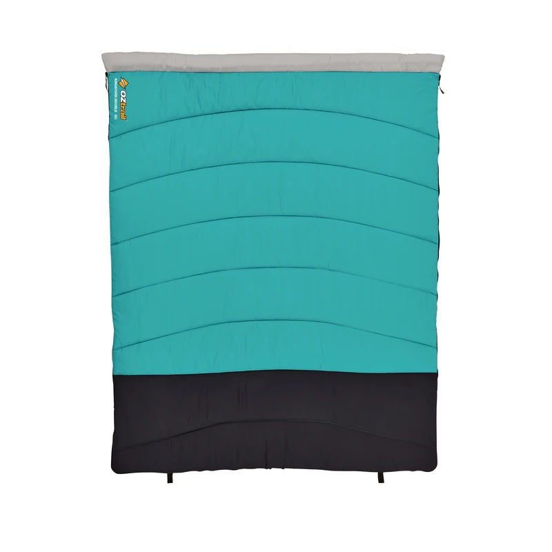 OZTRAIL KINGSFORD DOUBLE SLEEPING BAG +5