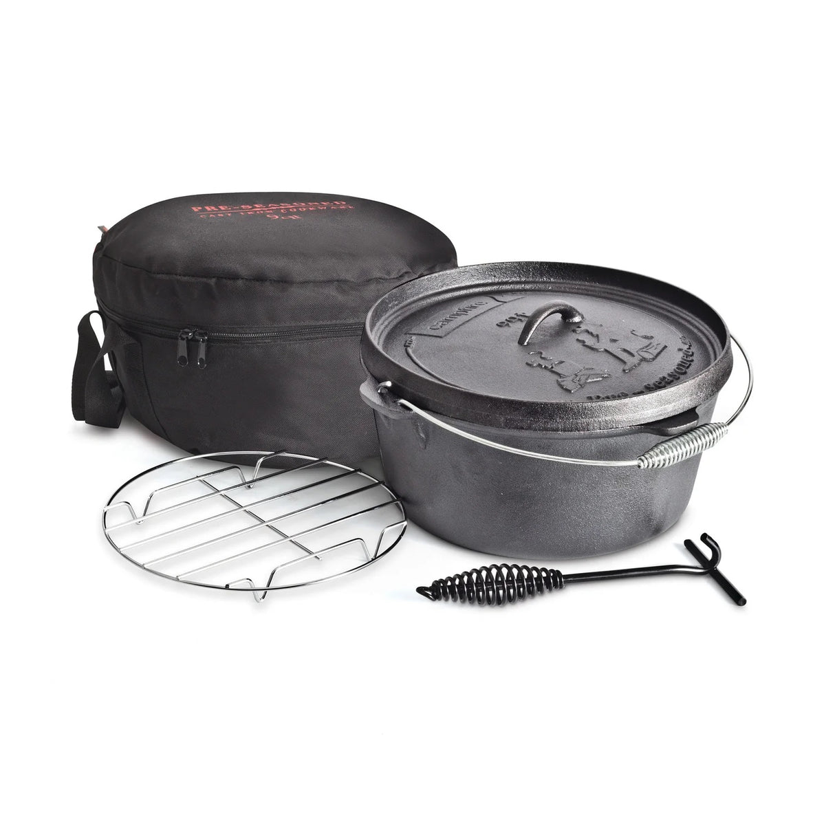 Campfire 9 Quart Dutch Oven Set