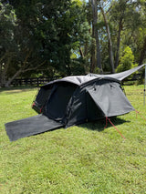 Trail-X O.G Xtreme Double Swag | 100mm Mat | Midnight Fly | 12V Light |Carry Bag