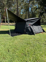 Trail-X Penthouse Xtreme King Swag | No Mattress | Midnight Fly | 12V Light |Carry Bag