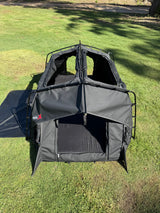 Trail-X Penthouse Xtreme King Swag | No Mattress | Midnight Fly | 12V Light |Carry Bag