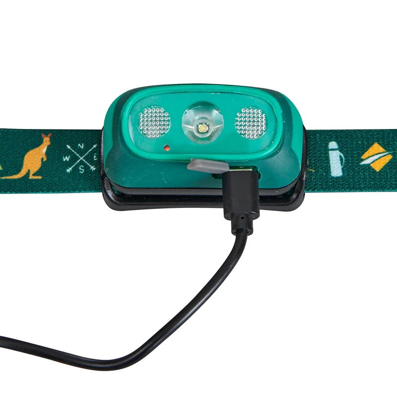 OZTRAIL LUMOS TWINKLE 80 LUMON GREEN HEADLAMP