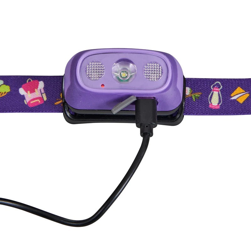 OZTRAIL LUMOS TWINKLE 80 LUMON PURPLE HEADLAMP