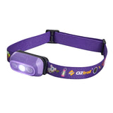 OZTRAIL LUMOS TWINKLE 80 LUMON PURPLE HEADLAMP