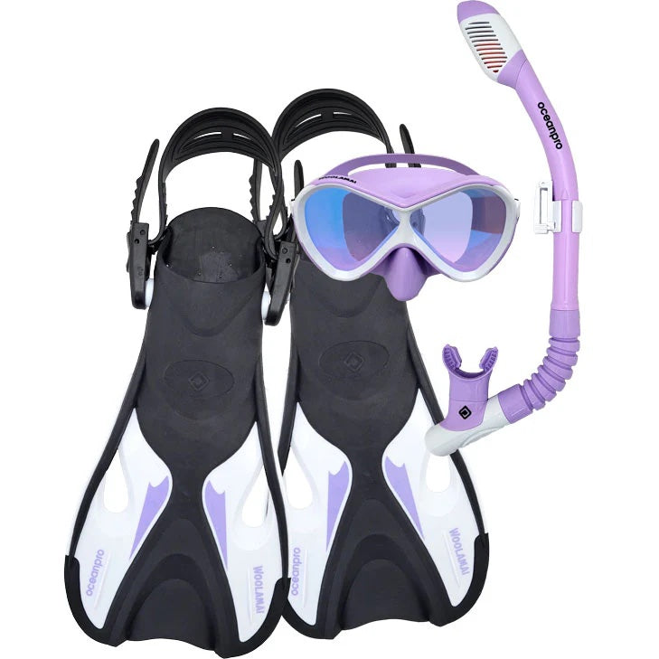 Ocean Pro Woolamai Junior Mask/Snorkel Fin Sets