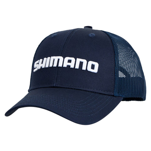 Shimano Corporate Woven Trucker Cap Navy
