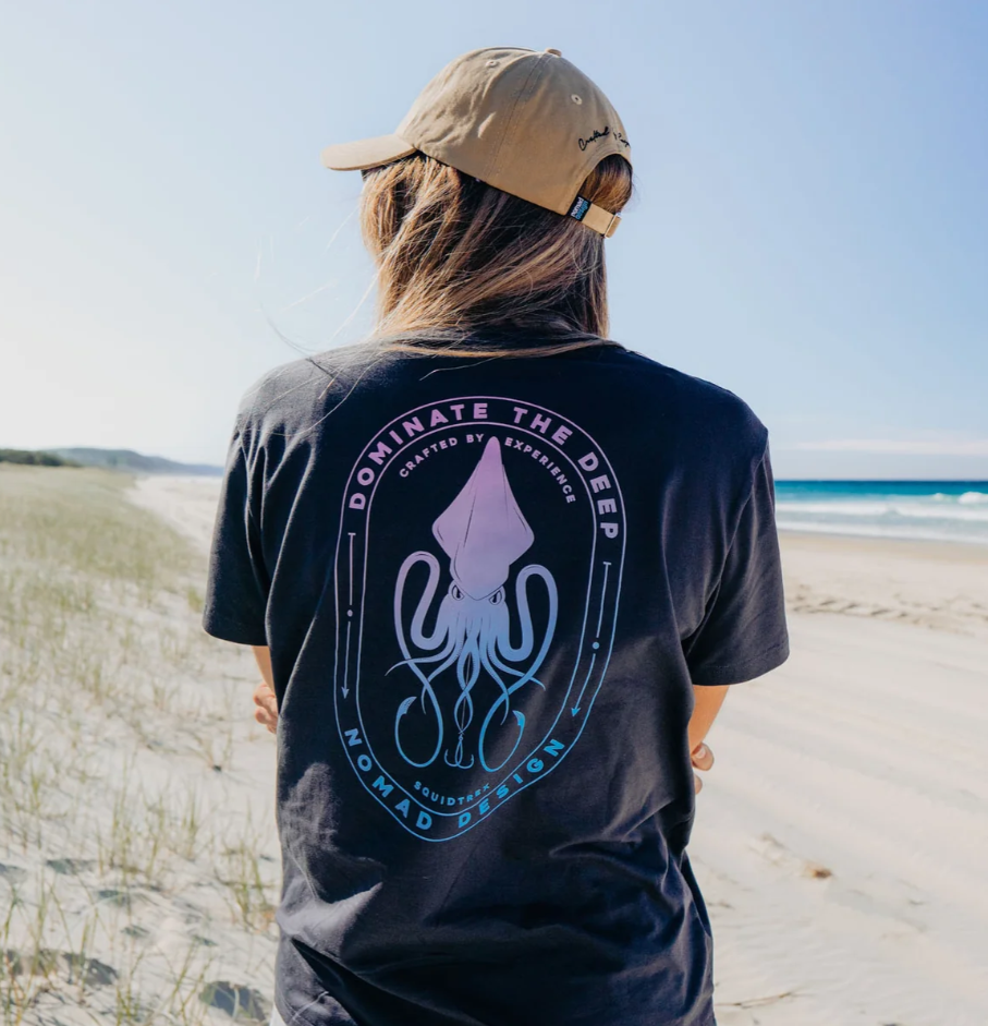 Nomad Womens Squidtrex Domination Tee Shirts