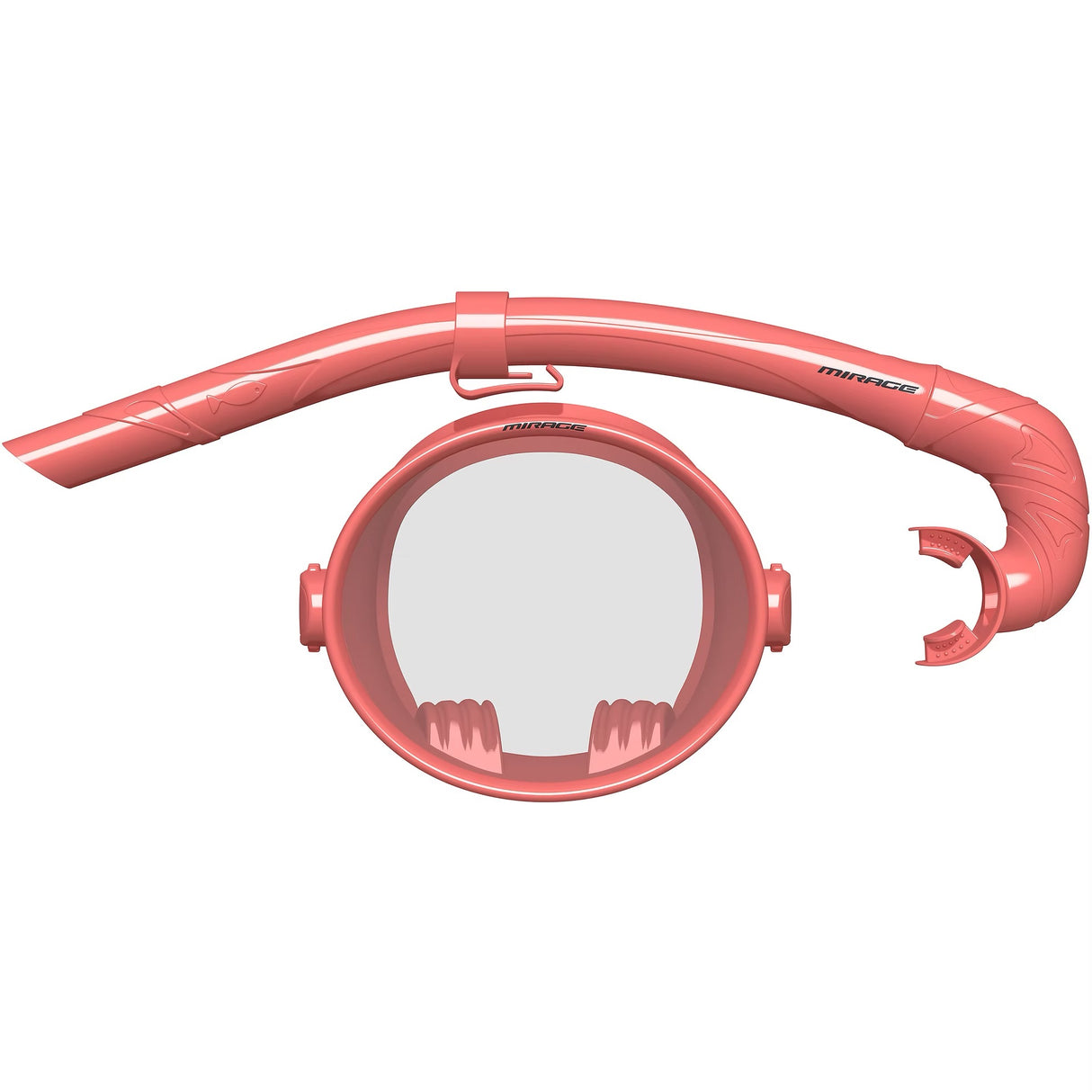 Mirage Oceania Adult Mask And Snorkel Set Coral
