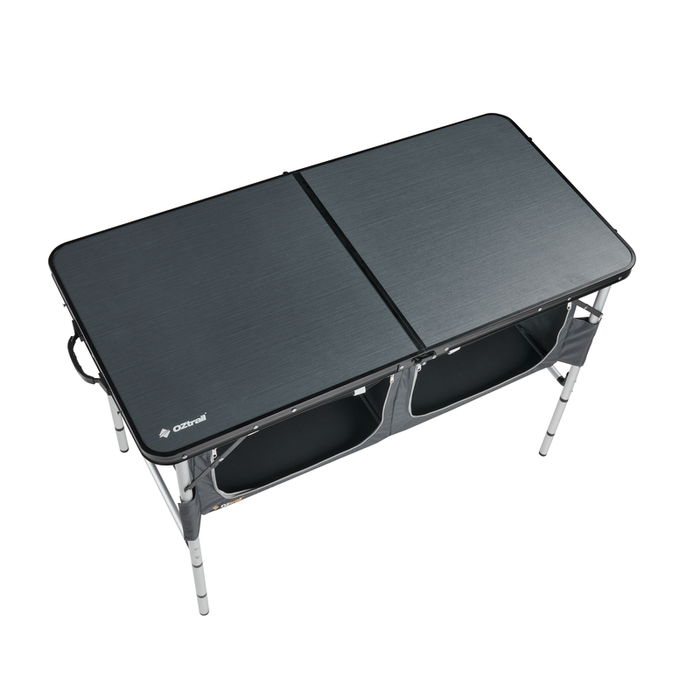 Oztrail Folding Table with Storage