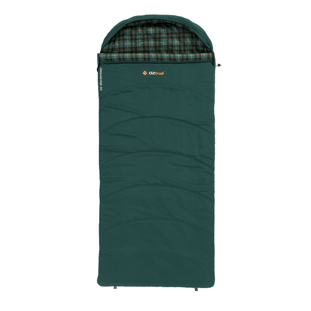 Oztrail Jindabyne Sleeping Bag 0 Right Zip